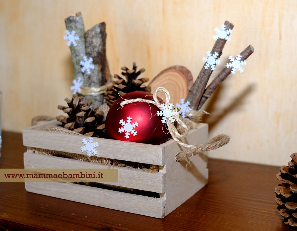 idee composizioni decorative per natale