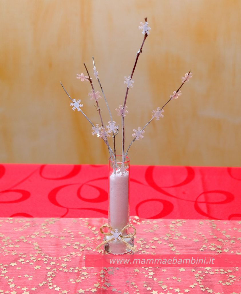 Addobbi per Natale con fiocchi di neve 1 addobbi natale fiocchi neve