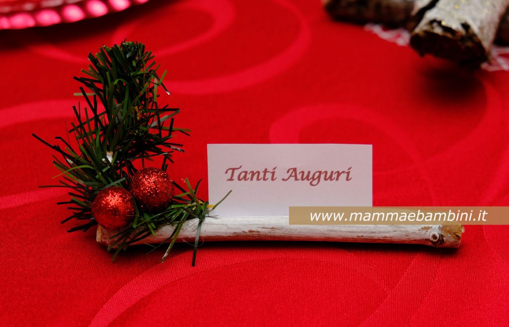 addobbi tavola natale