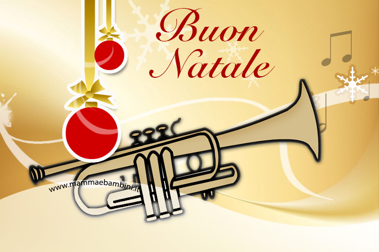 Biglietto auguri Buon Natale musicale 2 buon natale musica