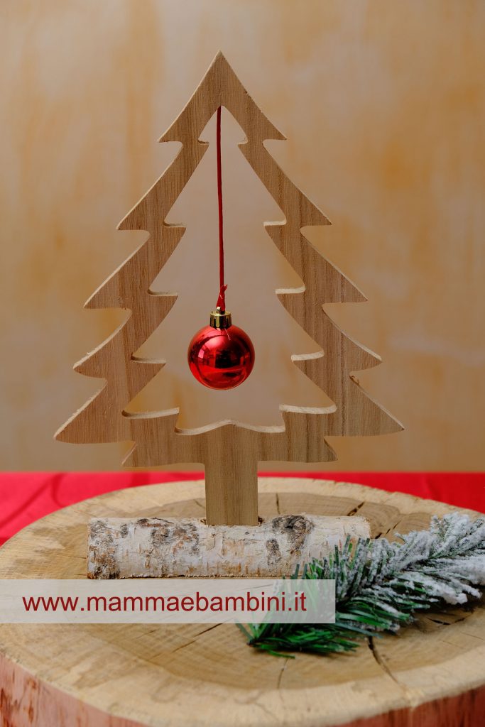 decorazioni in legno natale