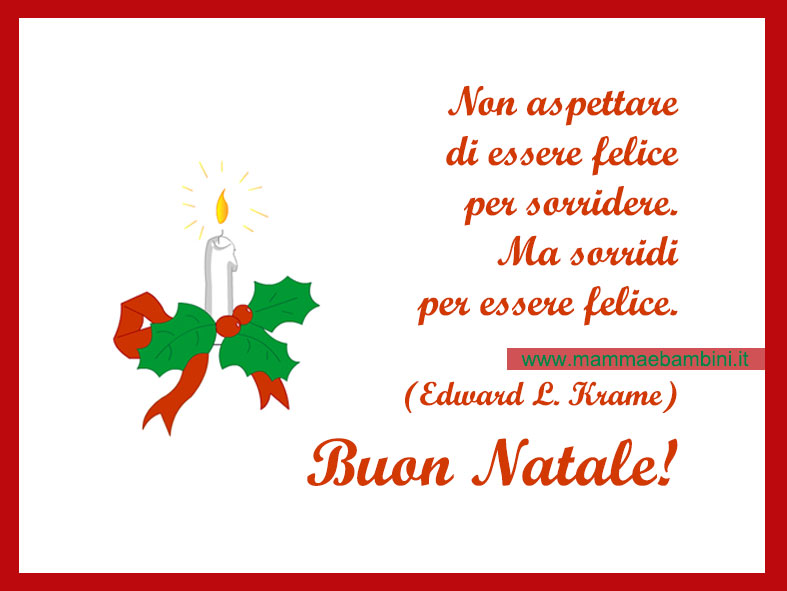 Frase del giorno 05.12 2 frasi natale