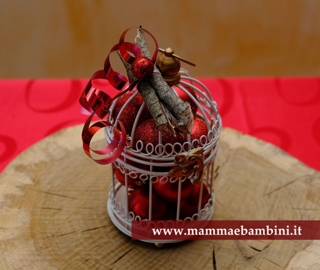 Decorare le lanterne per Natale 4 lanterne natalizie con palline