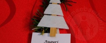 lavoreti natale da appendere paletta