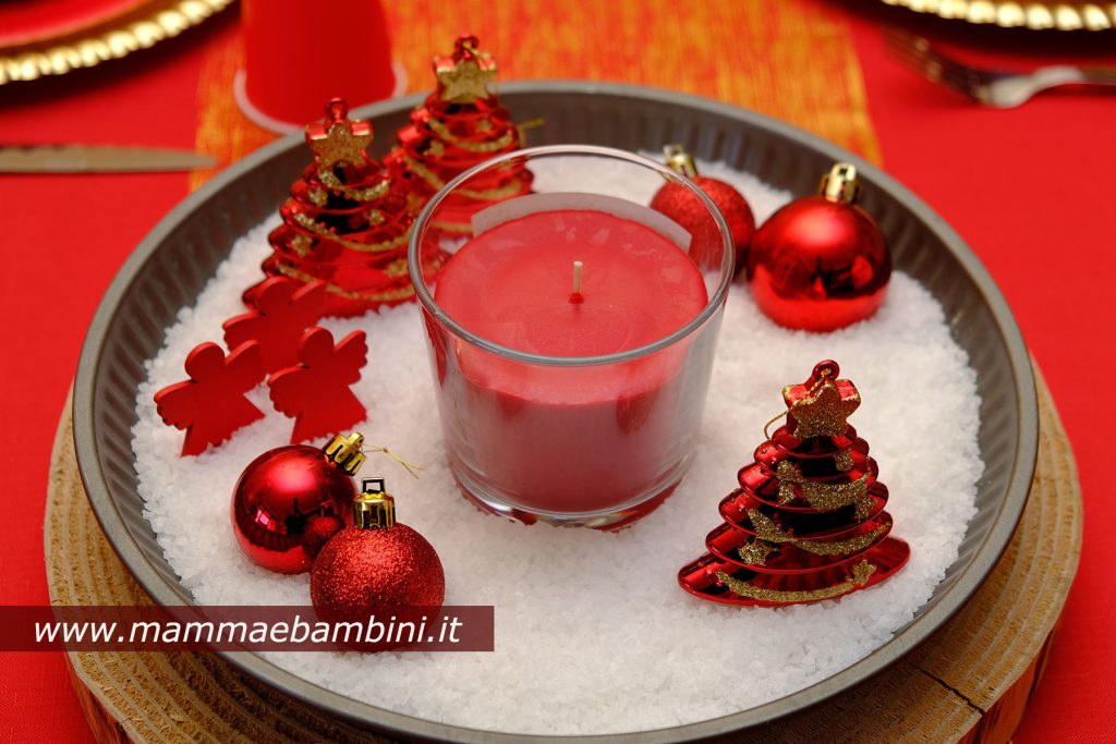 Apparecchiare a Natale con fantasia e .... formine per dolci! 7 realizzare centrotavola con stampi crostate