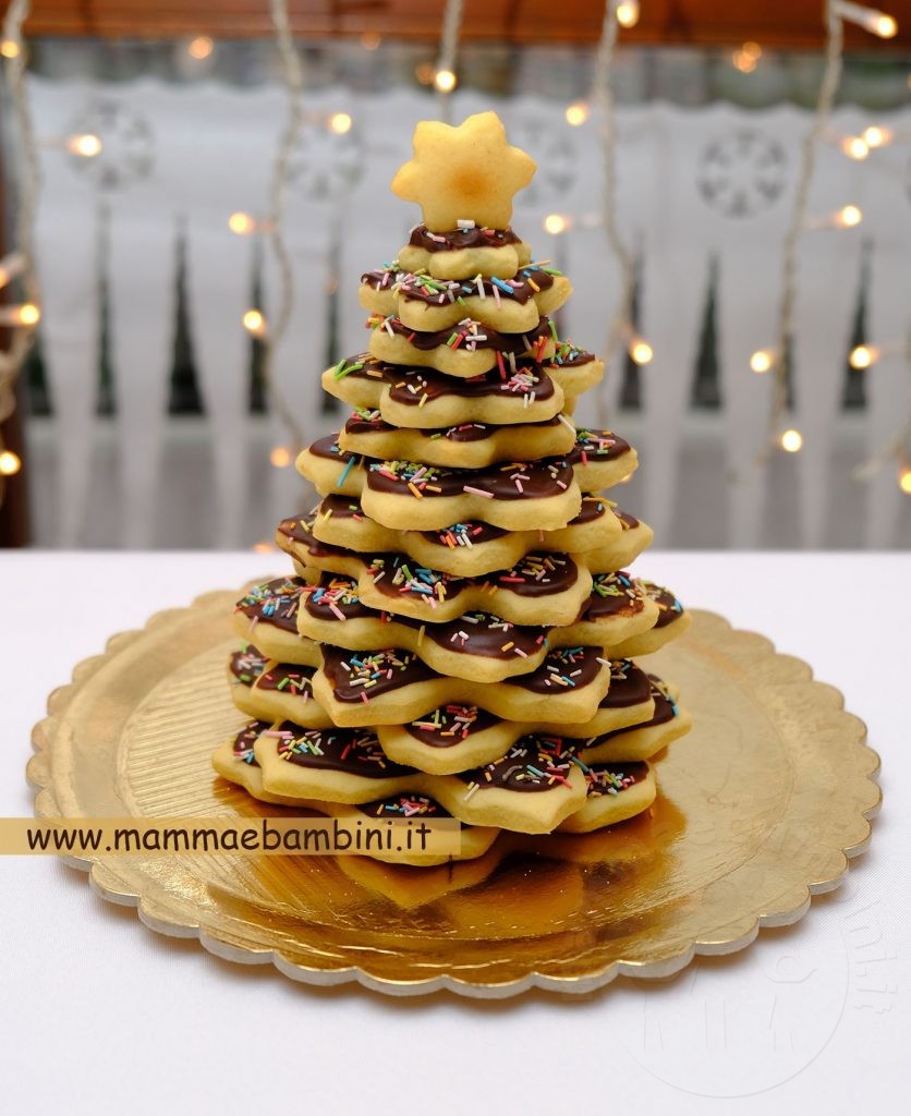 albero natale biscotti