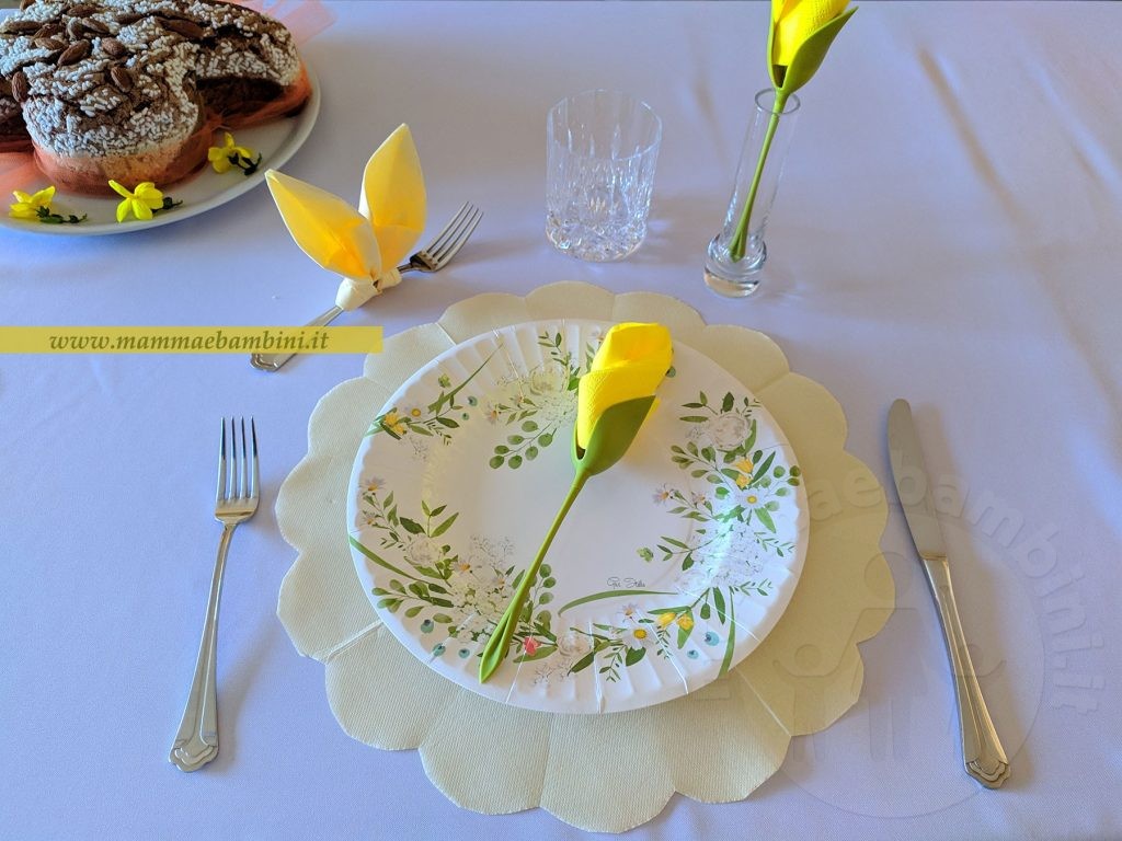 Decorare la tavola a Pasqua 1 come apparecchiare pasqua tovaglioli