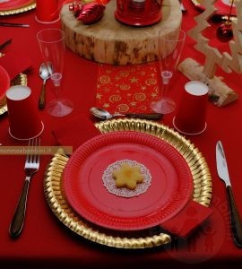 come apparecchiare tavola natale
