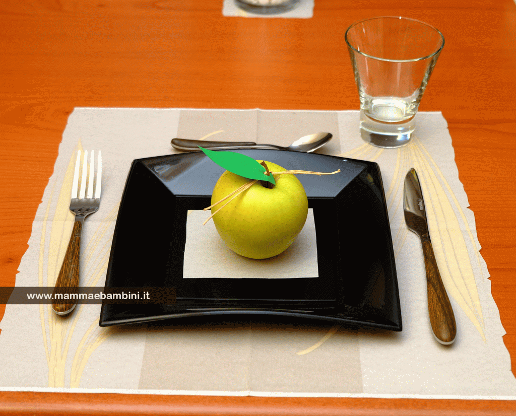 composizioni tavola mele