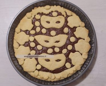 crostata carnevale nutella