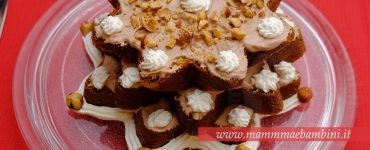 decorazione pandoro farcito mascarpone nutella