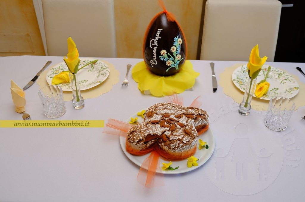 decorazioni tavola pasqua