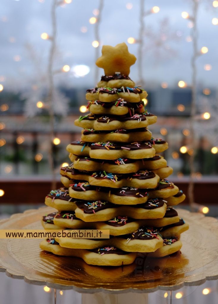 Alberello di pasta frolla 1 dolci pasta frolla natale