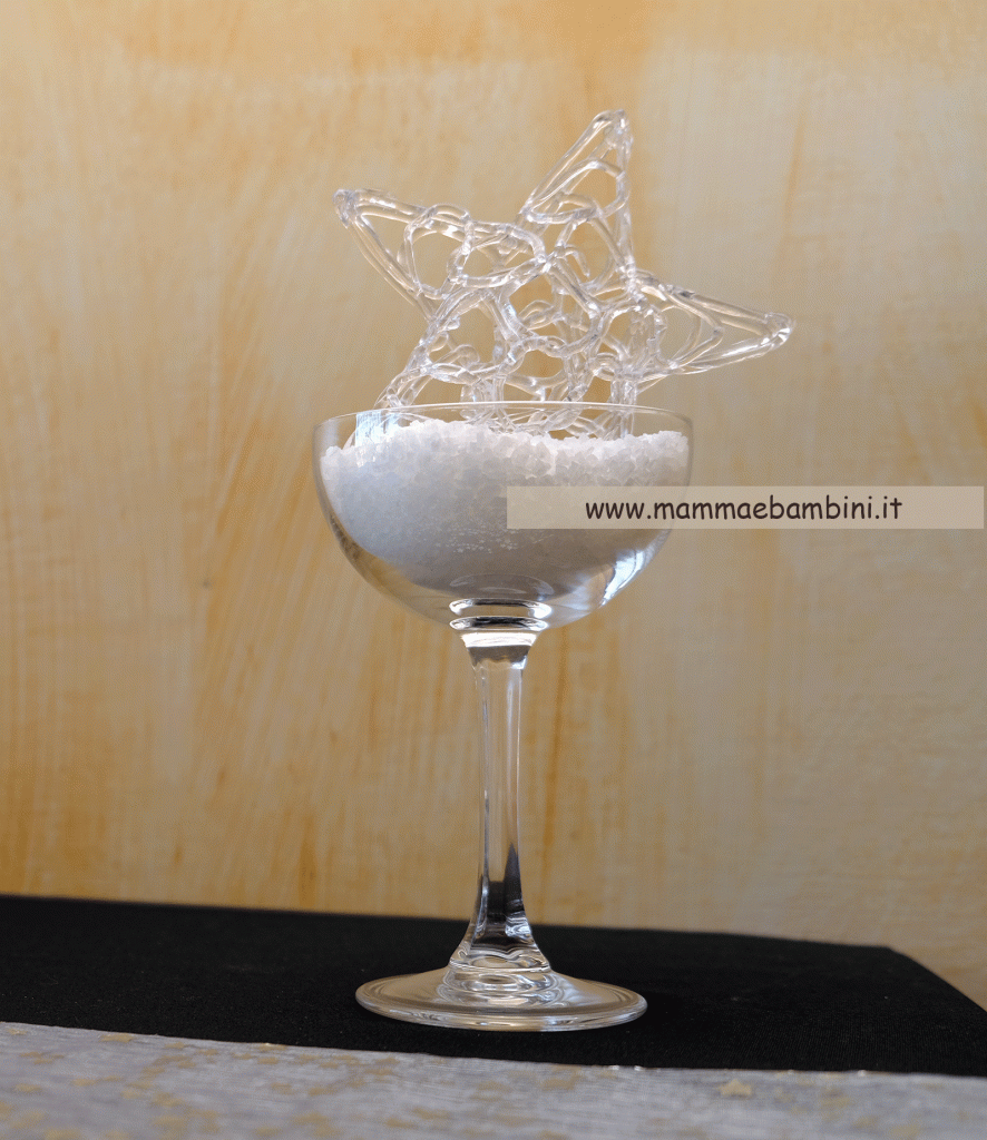 bicchiere decorato elegante