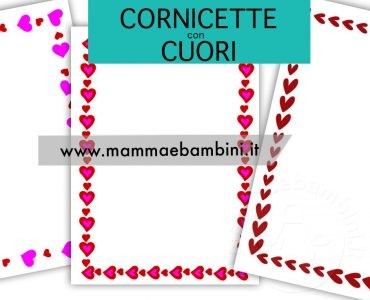 cornicette cuori