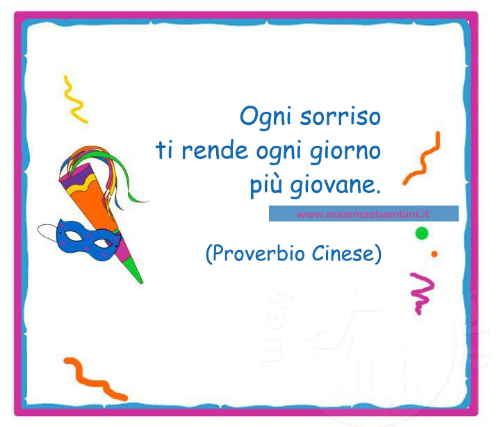 Cartoline con frasi sul sorridere 4 frase sorriso 1
