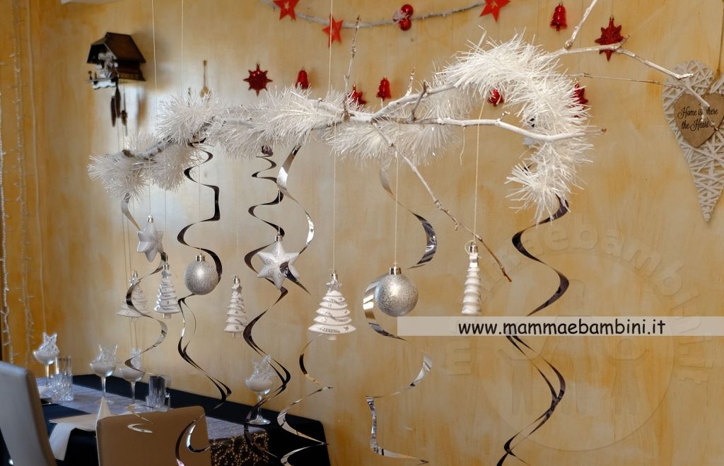 Decorazioni natalizie con rami appesi 1 ramo da appendere