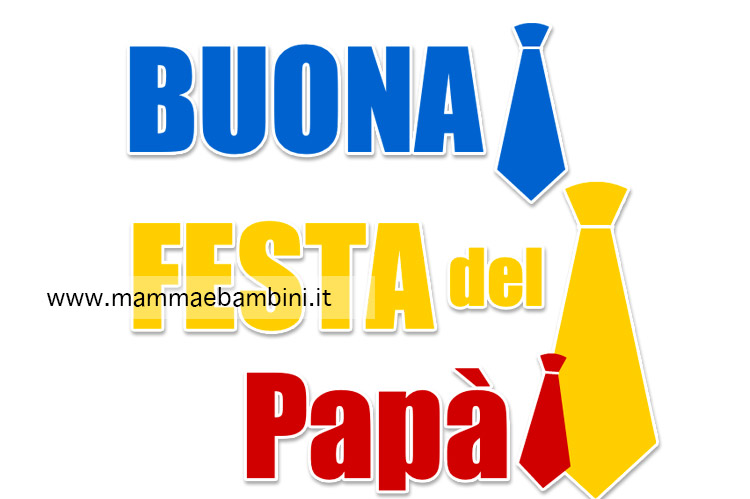 Cartolina auguri per la festa del papa' 1 buona festa papa