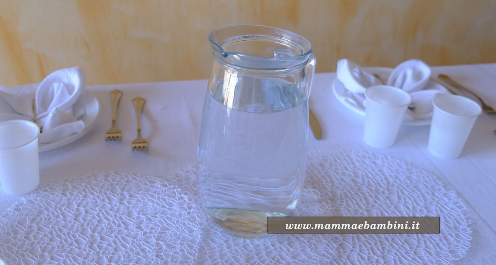 Tavola apparecchiata per le feste colore bianco 4 tavola apparecchiata bianco 4