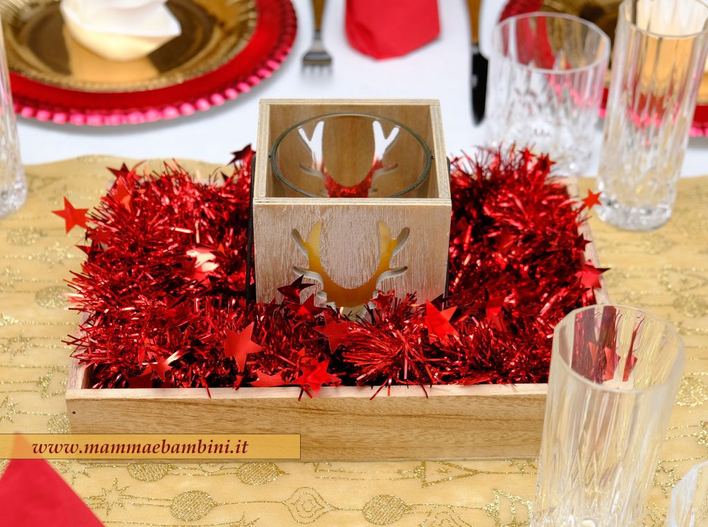 Tavola Natale: centrotavola e tovaglioli 6 tavola natale centrotavola 1