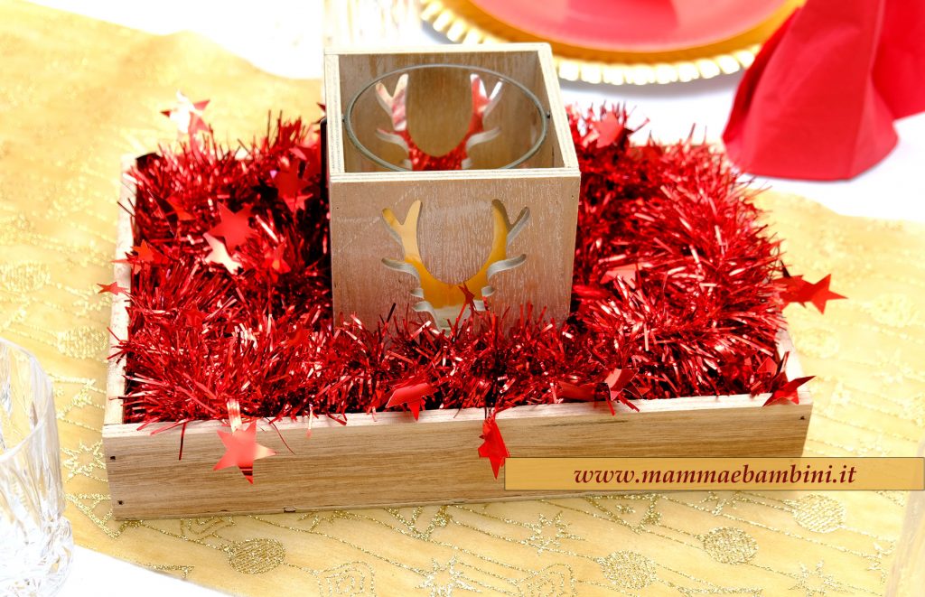 Tavola Natale: centrotavola e tovaglioli 5 tavola natale centrotavola