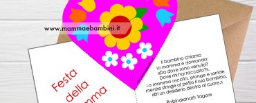 Biglietto popup mamma