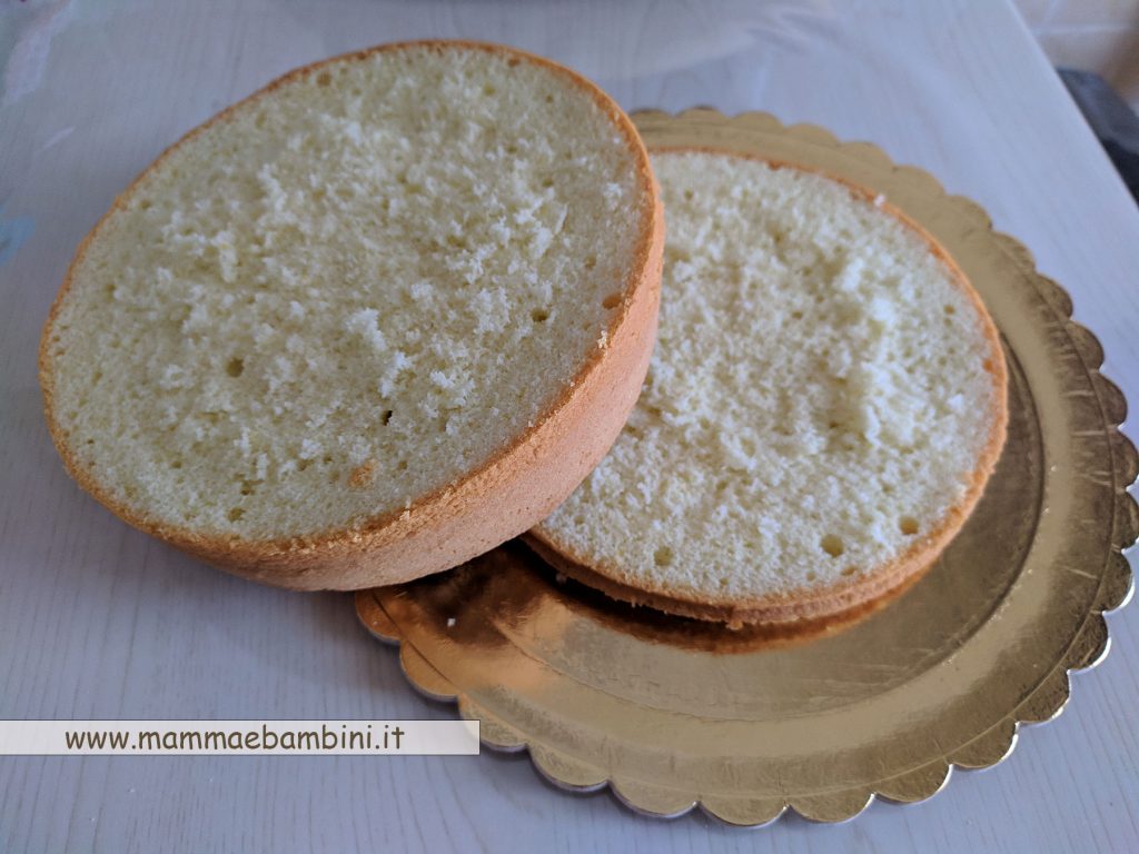 Ricetta Pan di Spagna 2 PAN DI SPAGNA 1