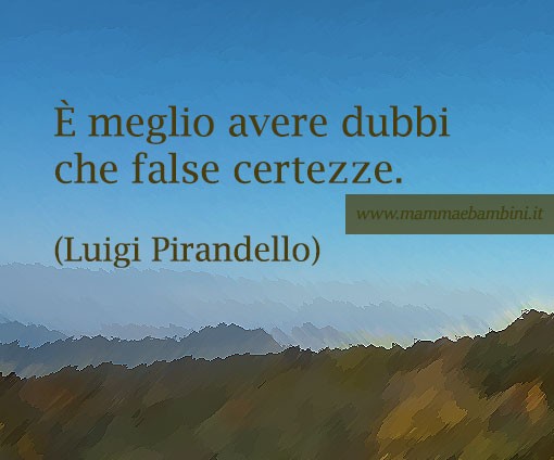 Frase del giorno dubitare 24.08 2 frase dubbi