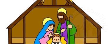 presepe disegno colorato