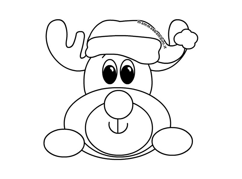 Renna disegno 2 renna disegno