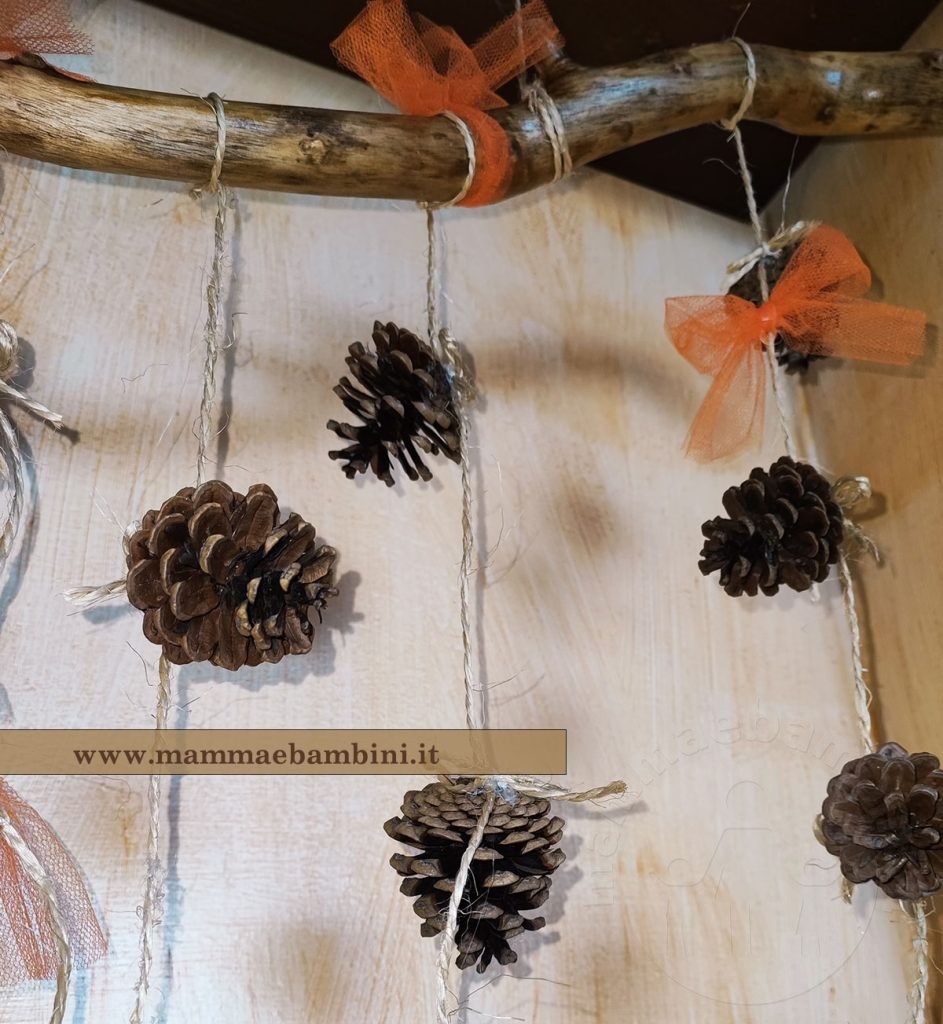 Decorazioni autunnali con ramo secco 3 DECORAZIONI AUTUNNALI RAMO