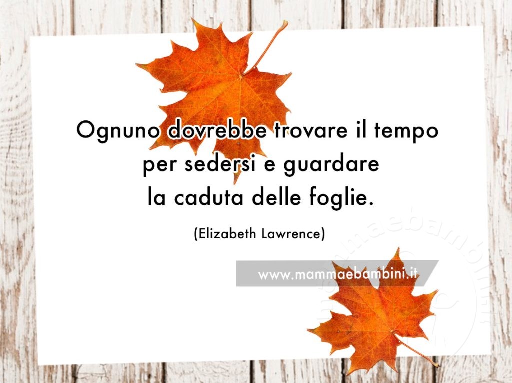 Frase del giorno 30.09 foglie 2 autunno frase