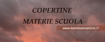 copertine materie scuola