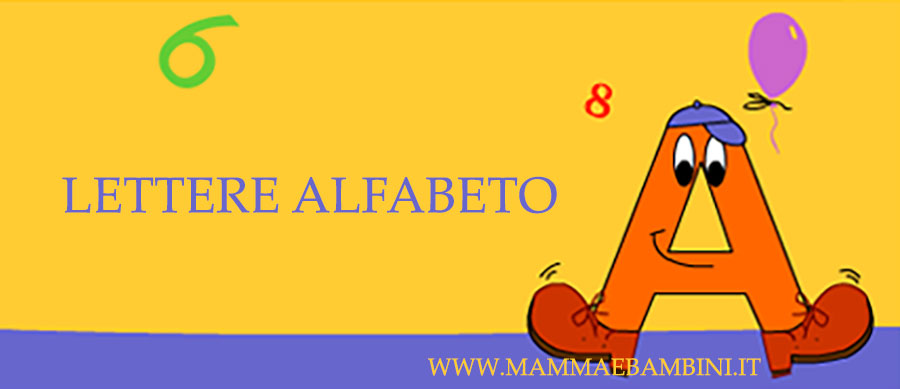 lettere alfabeto