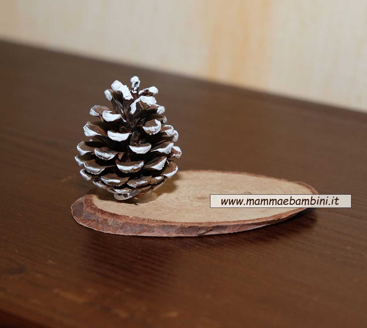 segnaposti con mollette di legno