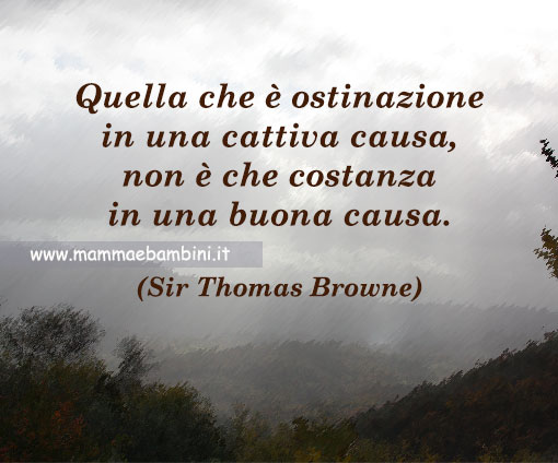 frase ostinazione