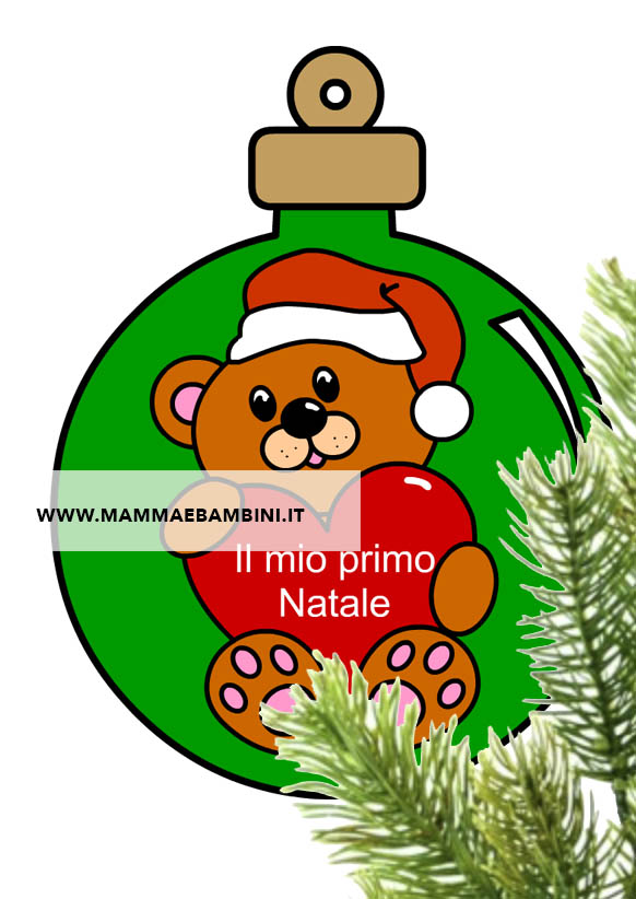 Pallina il mio primo Natale 2 primo natale pallina