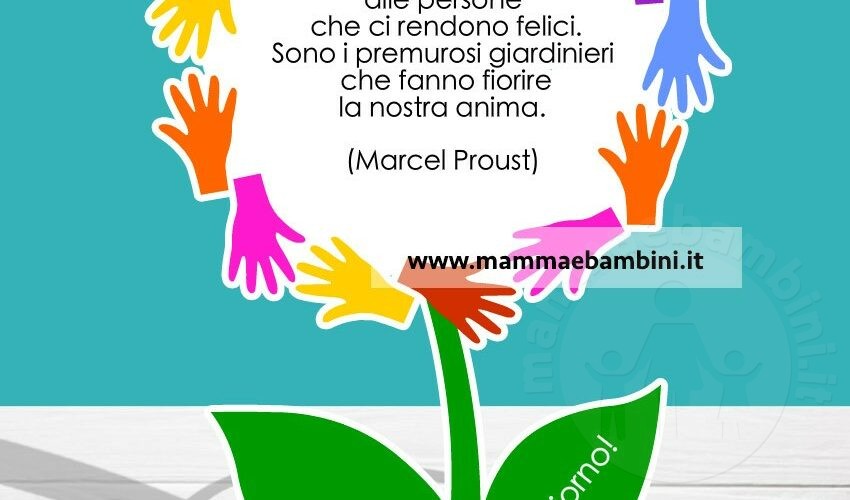 Immagini Buongiorno con frasi significative - Mamma e Bambini