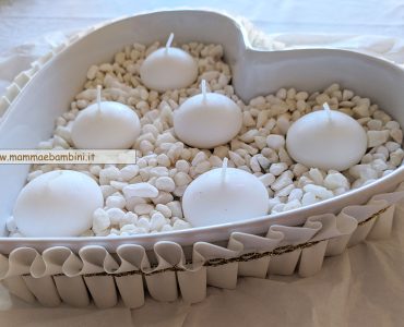 centrotavola tortiera cuore