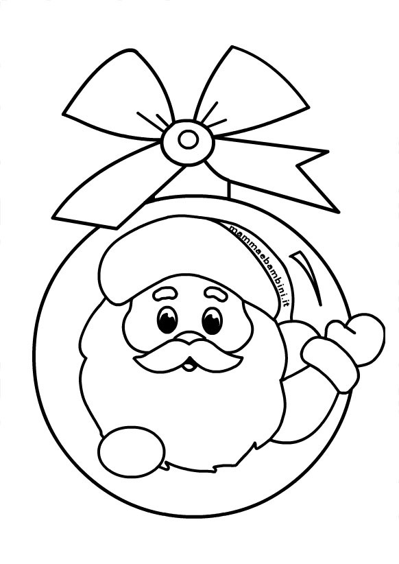 Pallina con disegno di Natale 2 pallina disegno natale