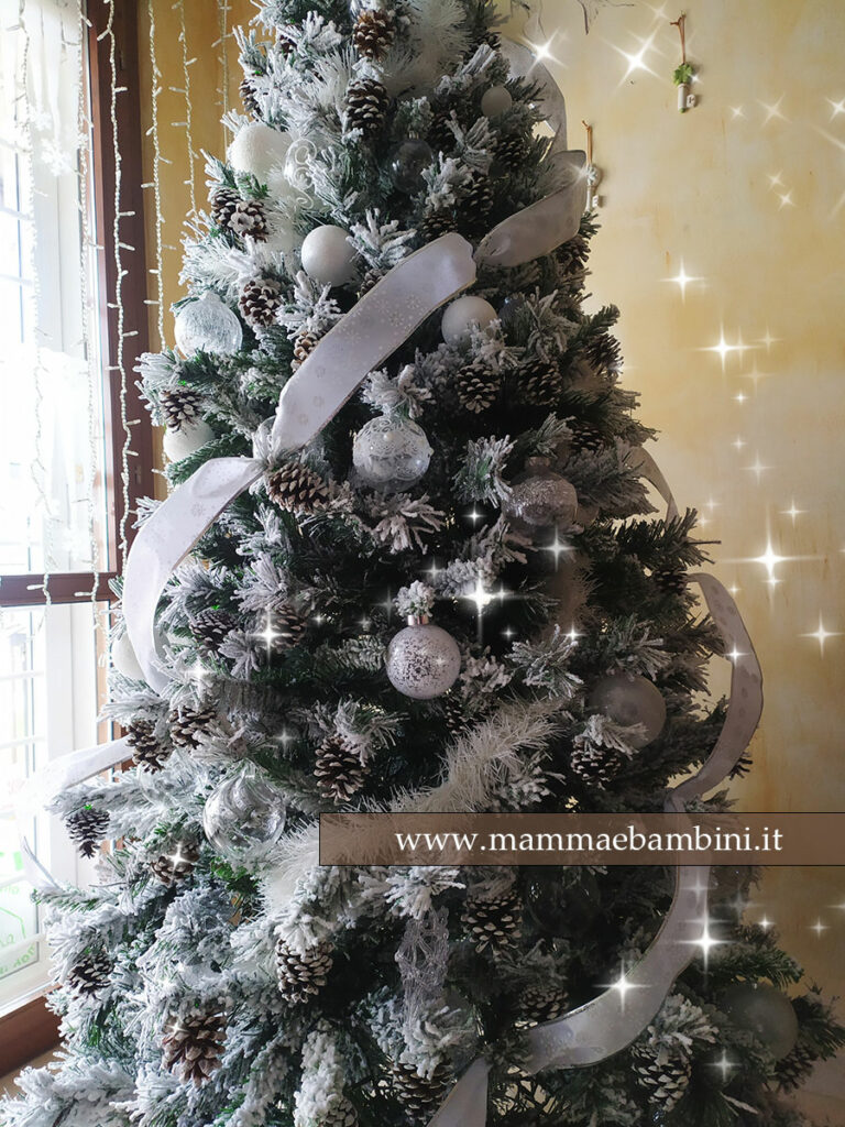 albero natale stile shabby