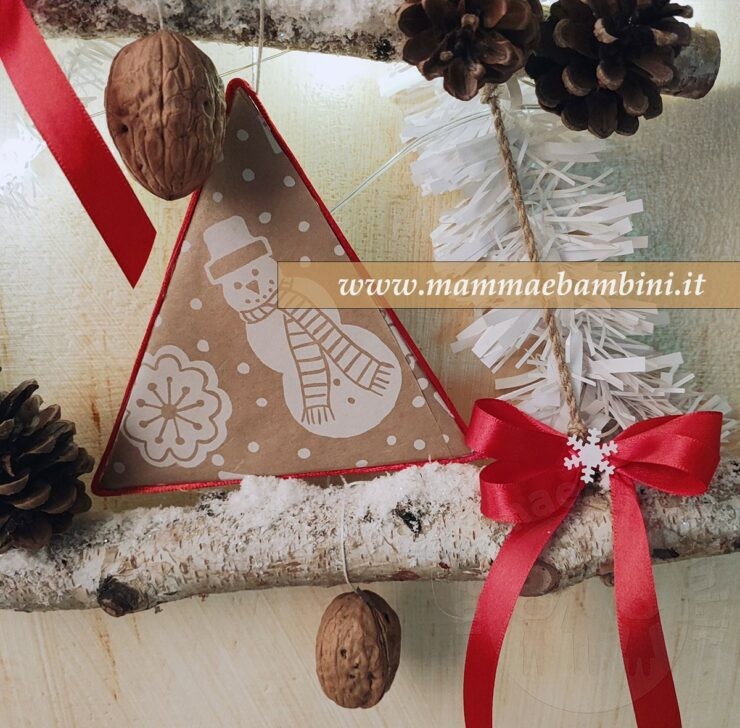 Fatto a mano in legno da appendere, regalo per celebrare adozione