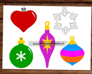 palline natale scuola