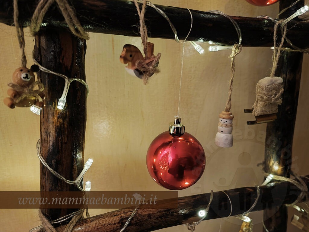 Scaletta legno natalizia fai da te 9 scaletta legno decorativa natale