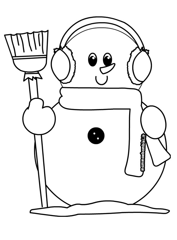 Inverno disegno per bambini 1 inverno disegno