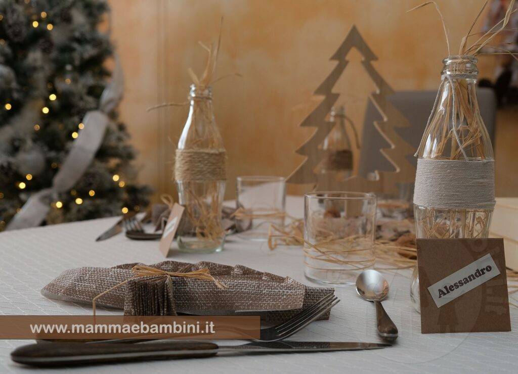 Come decorare una tavola 4 tavola rustica per natale