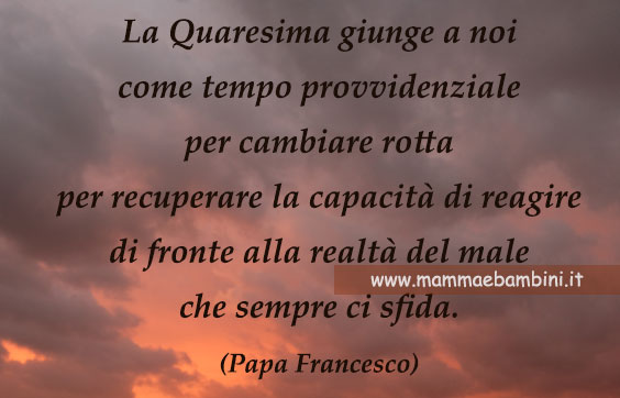 Frase quaresima