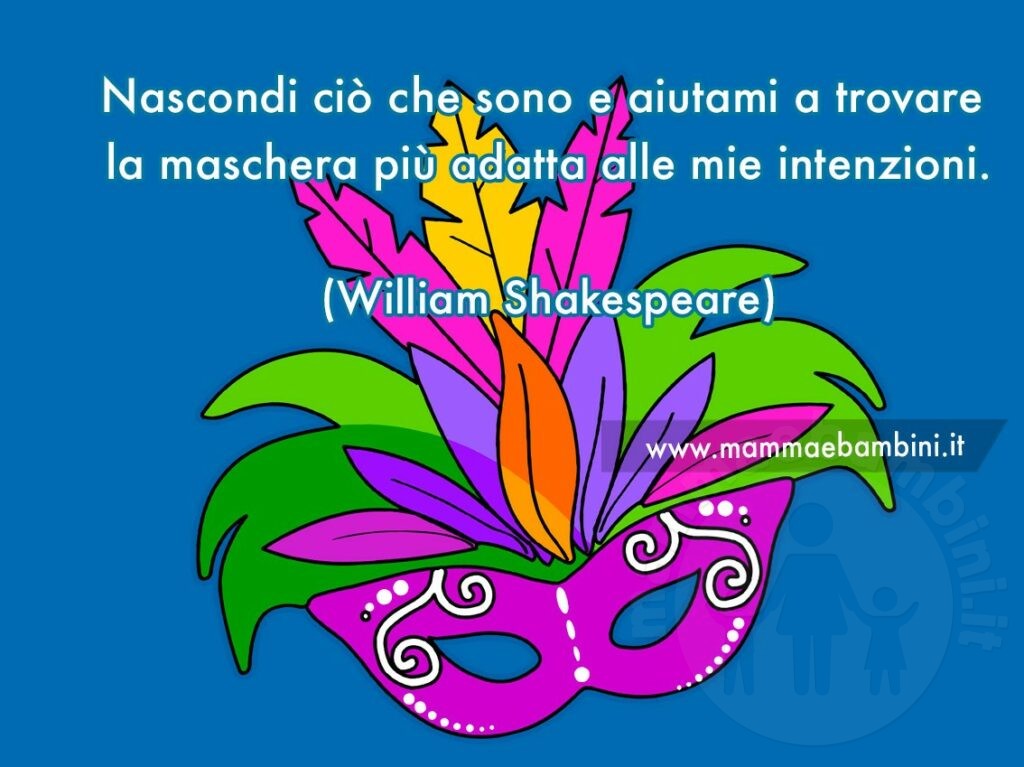 Le frasi sul Carnevale 2 aforisma maschera