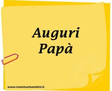 auguri papa