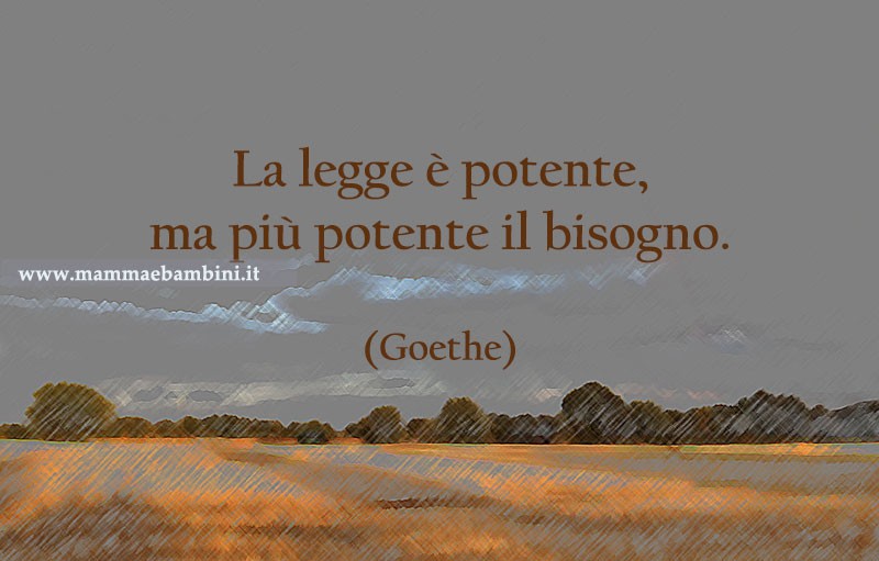 frase legge bisogno